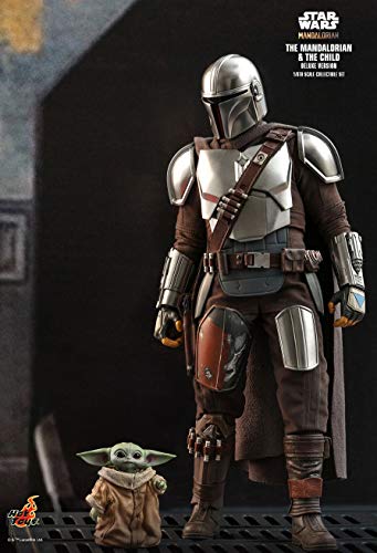 Hot Toys Star Wars The Mandalorian and The Child (Deluxe Version) 1/6 Collectible Set Television Masterpiece Series TMS015 Figures - Image 2
