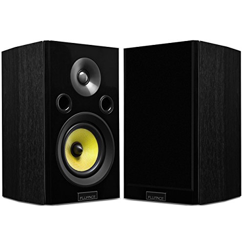 Fluance Signature HiFi Surround Sound Home Theater 5.1 Channel Speaker System Including 3-Way Floorstanding Towers, Center Channel, Rear Surround Speakers and DB10 Subwoofer - Black Ash (HF51BR) - Image 4