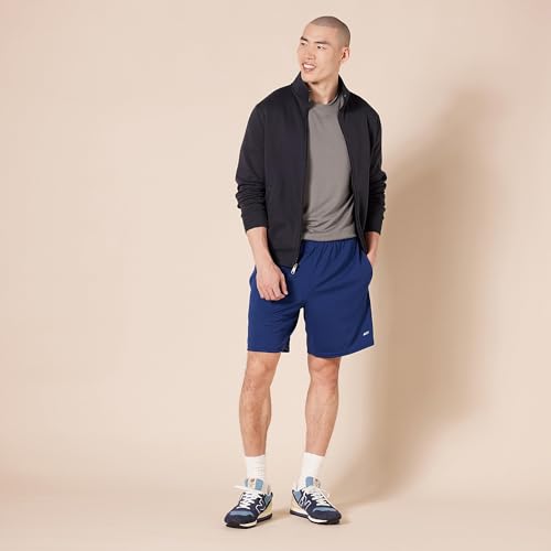 Amazon Essentials Men\'s Performance Tech Workout T-Shirts, Pack of 2, Black/Medium Grey, Medium - Image 6