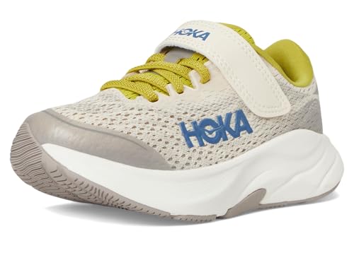 Hoka Unisex Rincon 4 (Little Kid) Birch/Cement 1 Medium - Image 7