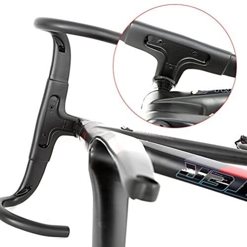 KLYso 700c Road Bike Frameset Disc Brake Carbon Racing Frame 100/142mm Thru Axle ,with Fork Handlebar Seat Tube(Red,51CM) - Image 2