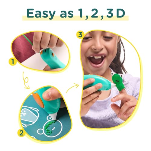 3Doodler Start+ Essentials 3D Pen for Kids | Easy to Use, Learn from Home Art Activity, Educational STEM Toy for Boys & Girls Ages 6+ - Image 2