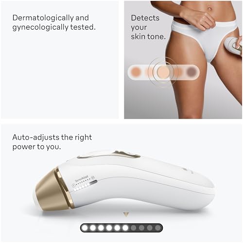 Braun IPL Silk·Expert Pro 5 PL5157 Latest Generation IPL, Permanent Visible Hair Reduction, at-Home Hair Removal System with Soft Pouch and Precision Head - Image 6