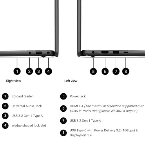 Dell 16" Touchscreen Business Laptop 2025 New, 16 inch FHD+ WUXGA, Intel Core 7 150U, 64 GB DDR5 5600MHz, 4 TB SSD, FHD Camera, Backlit Keyboard, Windows 11 Pro - Image 8