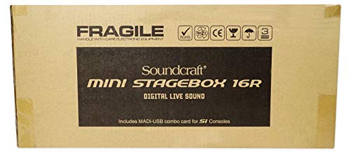 Soundcraft Mini Stagebox 16R 2U MSB16R 16x8 Analogue+Free Home Theater System - Image 7