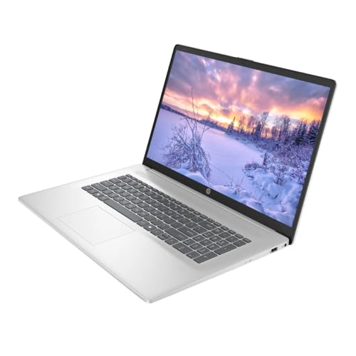 HP 17.3” Touchscreen Business Laptop & Student Computer, 32GB RAM 1TB SSD, 12-Cores Intel Ultra 7, Windows 11, Backlit Keyboard, PLUSERA Earphones, Silver - Image 4