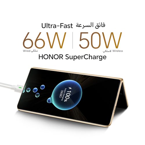 HONOR Magic V5 Dual-SIM 512GB ROM + 16GB RAM (GSM | CDMA) Factory Unlocked 5G Smartphone (Black) - International Version - Image 10