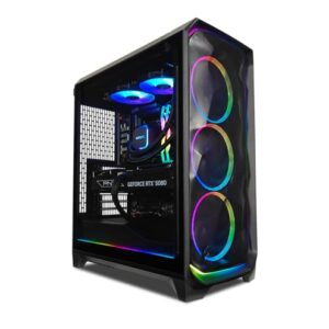XOTICPC Meshify 3 Ultimate Gaming Desktop, AMD Ryzen 7 9800X3D 4.7GHz (5.2GHz Turbo Boost), RTX 5080 16GB, 2TB NVMe SSD, 32GB DDR5 RAM, 850W Gold PSU, Win 11