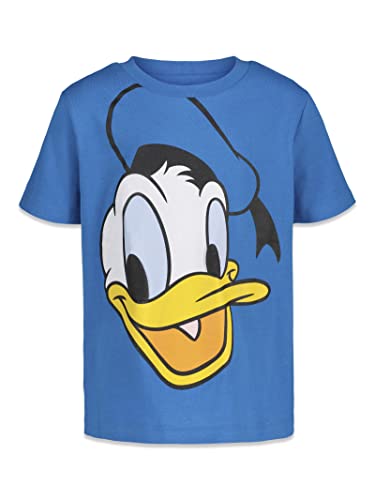 Disney Mickey Mouse Goofy Donald Duck Big Boys 4 Pack T-Shirts Multicolored 10-12 - Image 5