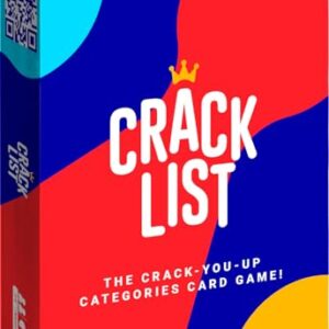 SAVANA Crack List – The Crack-You-Up Categories Card Game | 2+ Players | Quick and Hilarious Game for Kids, Teens and Adults | Family Board Games