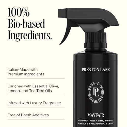 Preston Lane Luxury All-Purpose Cleaner, Mayfair Scent | Bio-Based Multi-Surface Spray | Streak-Free Finish, Lifts Dirt, Smudges & Grease | Vegan & Cruelty-Free - Image 4