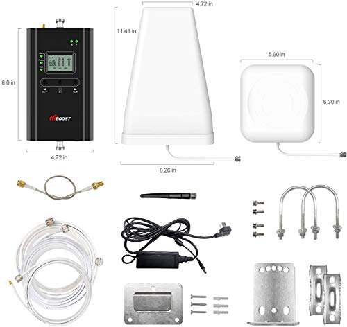 Hiboost Cell Phone Signal Booster for Home and Office, 4,000 sq ft, Boost 5G 4G LTE Data for Verizon AT&T and All U.S. Carriers, FCC Approved - Image 3