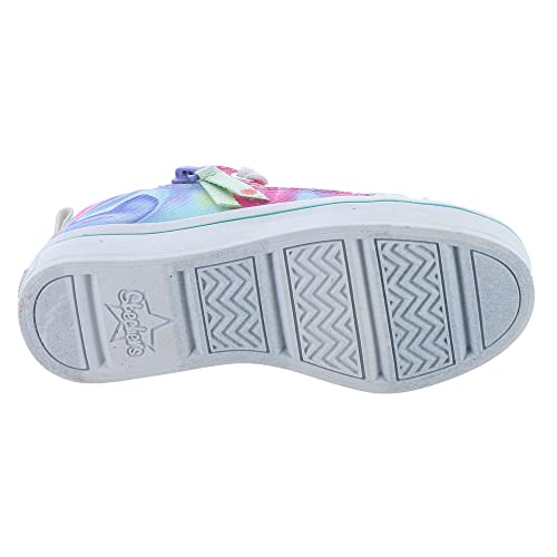 Skechers Kids Twinkle Toes Twi-Lites - Prism Swirl Sneaker, Light Blue/Multi, 13.5 - Image 3