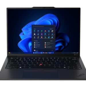 Lenovo Gen 12 ThinkPad X1 Carbon Laptop with Intel Ultra 7 155U Processor, 14″ WUXGA 100% sRGB Non-Touch Display, 32GB 6400MHz RAM, 512GB Gen4 Performance SSD, FHD+ IR+ RGB Camera, and Windows 11 Pro