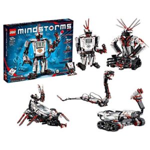 LEGO MINDSTORMS EV3 31313 Robot Kit with Remote Control for Kids, Educational STEM Toy for Programming and Learning How to Code (601 Pieces)