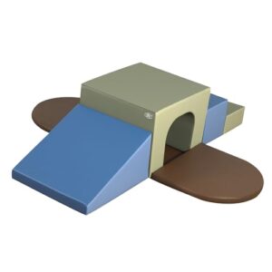 Children’s Factory Cozy Woodland Climb-Up Tunnel, CF710-149, Toddler Indoor Play Equipment, Baby Climbing Toys, Foam Climbers for Preschool or Daycare