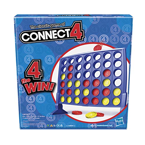 Hasbro Gaming Connect 4 Classic Grid,4 in a Row Game,Strategy Board Games for Kids,2 Player .for Family and Kids,Ages 6 and Up - Image 3