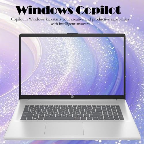 HP 17.3" Business Student Laptop, AMD Ryzen 5 7430U, 17.3" HD+ Anti-Glare, Wi-Fi 6, Copilot-AI, USB Hub, Windows11 Pro, w/Accessories,32 GB DDR4 RAM, 2 TB SSD - Image 3