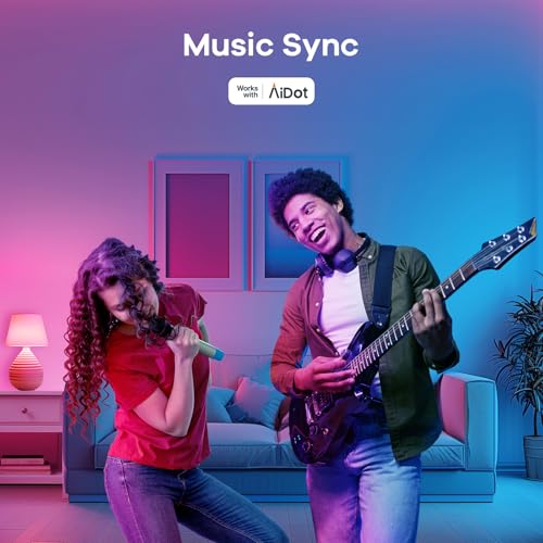 OREiN Matter Smart Light Bulb, 1600 Lumens 100W Equivalent Smart Light Bulbs, Color Changing Light Bulbs Work with Apple Home, Alexa, Google Home, SmartThings, A21 Smart Bulbs 2.4Ghz WiFi, 2Pack - Image 9