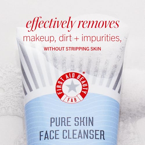 First Aid Beauty Cleanse, Smooth + Hydrate Kit - Skin Care Gift Set with Travel Size Facial Cleanser, KP Body Scrub & Ultra Repair Cream - Travel Friendly Skincare Set - Image 4