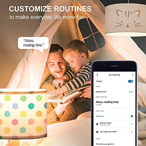 Sengled Alexa Light Bulb, Smart Light Bulbs, Smart Bulbs That Work with Alexa & Google Assistant, WiFi Light Bulbs A19 Soft White (2700K) No Hub Required, 800LM 60W Equivalent High CRI>90, 4 Pack - Image 4