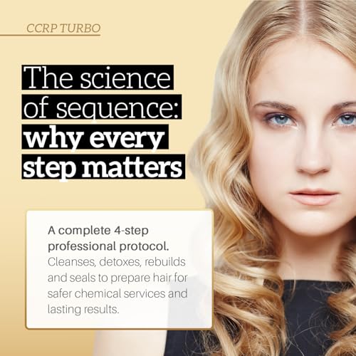 Robson Peluquero Professional Salon Hair Care Mega Kit | CCRP Turbo, CCRP & Master Love | Pre & Post Chemical Repair Systems | Detox, Reconstruction, Protein Replenishment & Damage Recovery Hair Set - Image 5