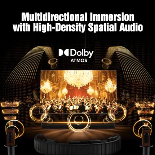 Flagship 5.3.4 Dolby Atmos Soundbar, 800W Sound Bar for Smart TV with Subwoofer, 2 Wireless Rear Speakers, BassCoupling Tech for 28Hz Depth, Home Theater Surround Sound System Works eARC, BT 5.3, OPT - Image 7