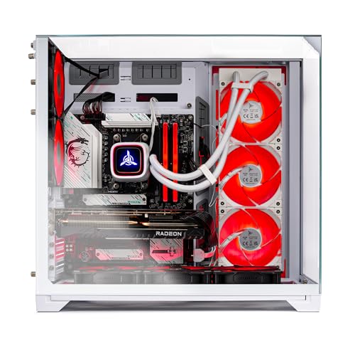 Skytech Gaming O11 Vision Desktop PC, Ryzen 7 9800X3D 4.7 GHz (5.2 GHz), AMD RX 9070XT 16GB, 2TB Gen4 NVMe SSD, 32GB DDR5 RAM 6000 RGB, 850W Gold ATX 3 PSU, 360mm ARGB AIO, Wi-Fi, Win 11 - Image 4