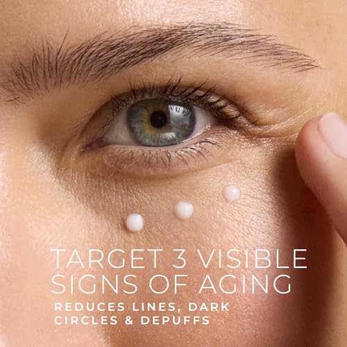 RoC Retinol Correxion Under Eye Cream for Dark Circles & Puffiness, Daily Wrinkle Cream, Anti Aging Skin Care Treatment Women and Men, 0.5 oz (Packaging May Vary) - Image 3