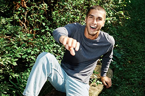 Men's Long Sleeve T-Shirt MultipackSETOF-4-3X-Large Make Your Own Color Set! Multicolor - Image 6