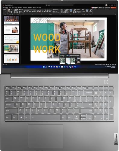 Lenovo ThinkBook 15 Gen 4 Business Laptop (15.6" FHD Anti-Glare, 40GB RAM, 1TB SSD, AMD Ryzen 7 5825U (> Intel i7-1165G7)) Fingerprint, FHD Webcam w/Shutter, Ethernet, Military Grade, Win 11 Pro - Image 9