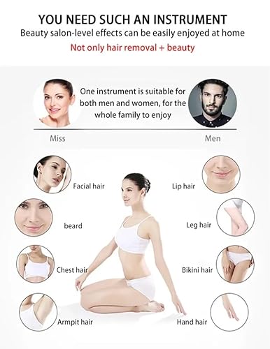 Full Body Hair Removal Machine For Men And Women, Professional Painless Hair Removal Equipment, Home Salon Beauty Device - Image 6