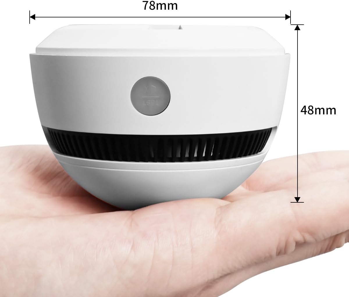 10-Year Battery Smoke Detector for Home | 85dB Fire Alarm, Military-Grade Photoelectric Sensor Reduces 70% False Alarms | CE/UL Globally Certified | Easy Install (Adhesive/Screws) (1) - Image 5