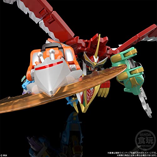 BANDAI Shokugan Modeling Project Hyakuju Sentai Gaoranger SMP GaoIcarus Model Kit Set - Image 10