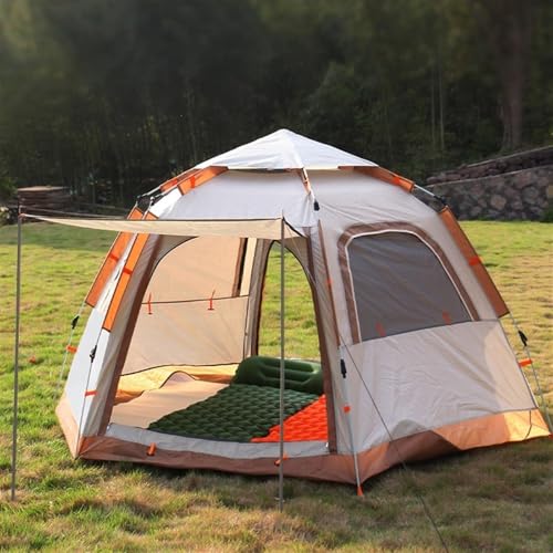 Double Layer Large Camping Tent for Family, Outdoor Recreation, and Parties – Easy Setup Tent for Hiking, Beach, Picnic, and Protection from Rain & Wind - Image 2