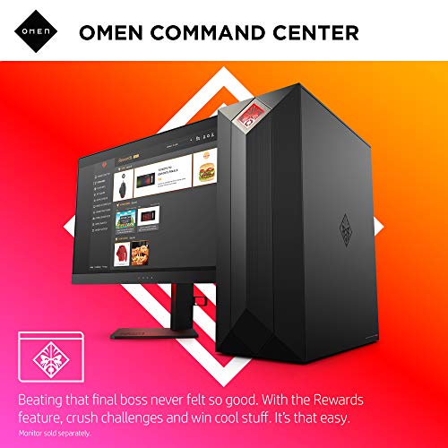 Omen by HP Obelisk Gaming Desktop Computer, 9th Generation Intel Core i9-9900K Processor, NVIDIA GeForce RTX 2080 SUPER 8 GB, HyperX 32 GB RAM, 1 TB SSD, VR Ready, Windows 10 Home (875-1023, Black) - Image 4