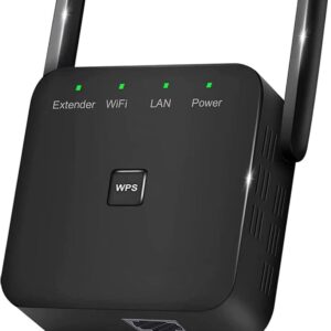 2025 Fastest WiFi Extender, WiFi Repeater, WiFi Booster, Covers Up to 10000 Sq.ft and 60 Devices, Internet Booster – with Ethernet Port, Quick Setup, Home Wireless Signal Booster