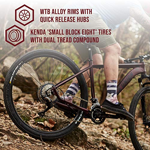 ROYCE UNION RHT Lightweight Aluminum Mountain Bike (Wine), 19 Inch Frame, 22 Speed Shimano Drivetrain, 29" Wheels - Image 5