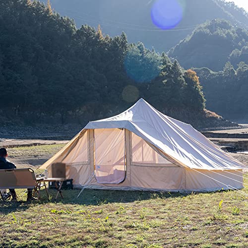 JOMRTS 5-8 Man Camping Tent Waterproof 5000 PU Double Door Family Tent for Hiking Outdoor Festivals Backpacking Survival Travel - Image 4