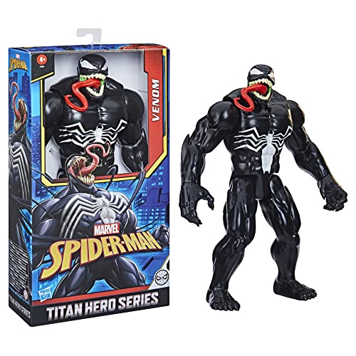 Marvel Titan Hero Series Deluxe Venom Toy 12-Inch-Scale Collectible Action Figure, Kids Ages 4 and Up - Image 3
