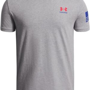 Under Armour Boys Freedom Flag Short Sleeve T Shirt
