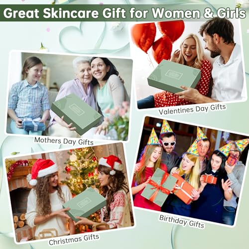 Avocado Skin Care Set, Skincare Gifts Kits For Hydrating Skin, Anti Aging Facial Kit For Women With Facial Cleanser, Toner, Face Serum, Lotion, Face Cream, Eye Cream. (6 Pieces) - Image 7