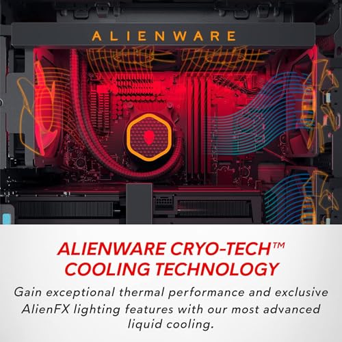 Alienware Aurora R15 Gaming Desktop - AMD Ryzen 9 7900X, 32GB DDR5 RAM, 2TB SSD, NVIDIA GeForce RTX 4070 Ti, 12 GB GDDR6X, Cryo-tech Edition CPU Liquid Cooling, Windows 11 Home - Black (Renewed) - Image 5