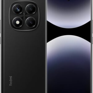 Xiaomi Redmi Note 14 Pro 5G + 4G LTE (for Tmobile Mint Tello & Global) (256GB + 8GB) NFC 6.67″ 120Hz 200MP Pro AI Camera Model 24090RA29G Unlocked Dual Sim (Midnight Black)