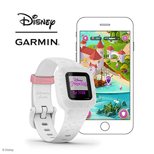 Garmin vivofit jr. 3, Fitness Tracker for Kids, Swim-Friendly, Up to 1-Year Battery Life, Disney Princess - Image 2