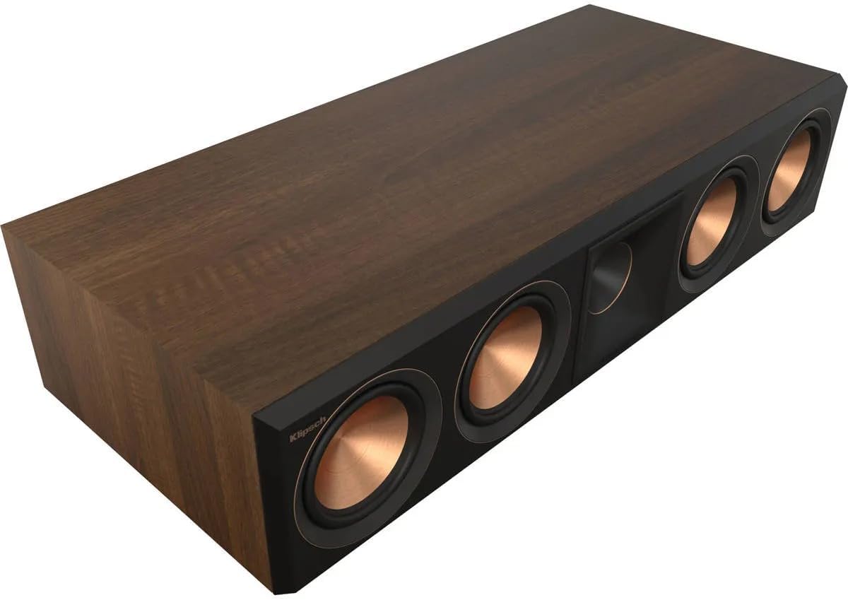 Klipsch Reference Premiere RP-8000F II 5.0 Home Theater Pack, Bundle with 2X RP-8000F II 8" Floorstanding Speaker, RP-504C II Center Channel Speaker, 2X RP-600M II Bookshelf Speaker, Walnut - Image 5