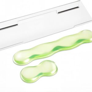 Computer Keyboard Stand with Wrist Rest – Gel Wrist Rest for Keyboard and Mouse, Ergonomic Keyboard Riser with Wrist Rest Support for Mouse