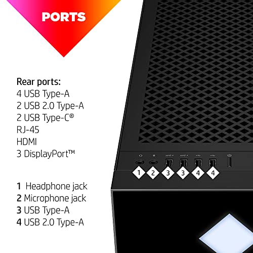 HP OMEN 45L Gaming Desktop, 13th Generation Intel Core i7-13700KF, 16 GB RAM, 1 TB Solid StateDrive, NVIDIA GeForce RTX 4070 Ti Graphics, Windows 11 Home, GT22-1072(2023) - Image 5