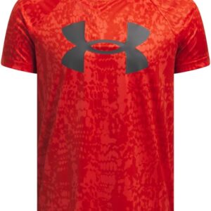 Under Armour Boys Tech Big Logo Printed Short-Sleeve T-Shirt