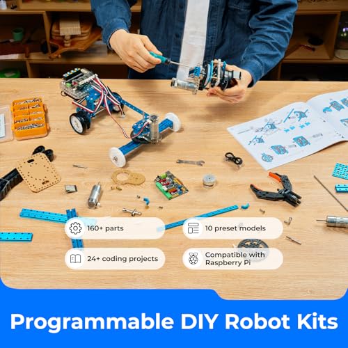 Makeblock mBot Ultimate 10 in 1 Robot Building Toys, Robotics Kit App Remote Control Robot Toys Compatible with Arduino C & Raspberry Pi, STEM Educational DIY Robotics for Kids Ages 12-16 - Image 3